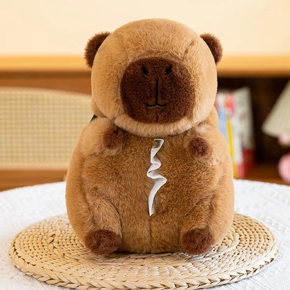 Capybara Plush Car Tissue Holder