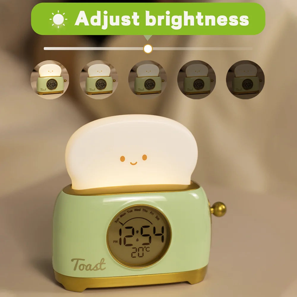 Kid's LED Alarm Clock with Night Light