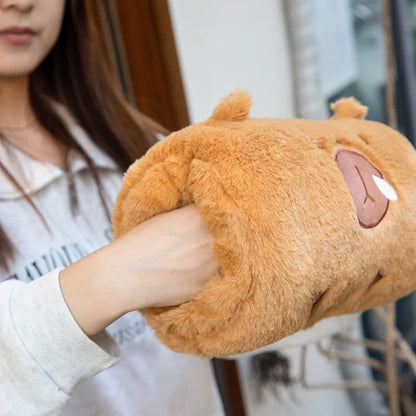 Capybara Hand Warmer Pillow