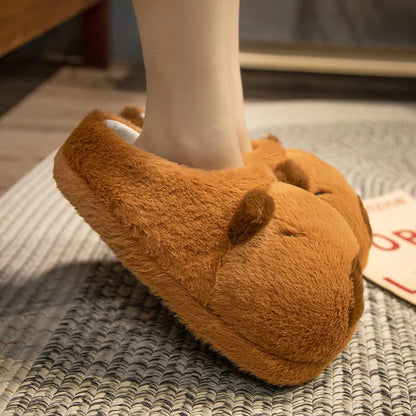 Capybara Plush Slipper Cute