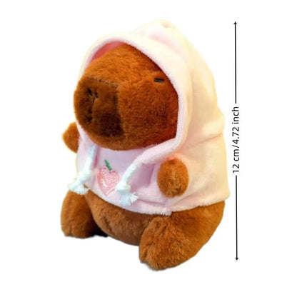 Capybara Plush Toy with Wings Hoodie