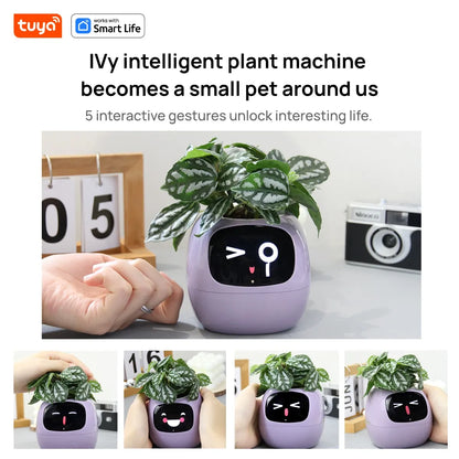 Tuya Ivy Smart Planter – AI-Powered Smart Plant with 49 Expressions