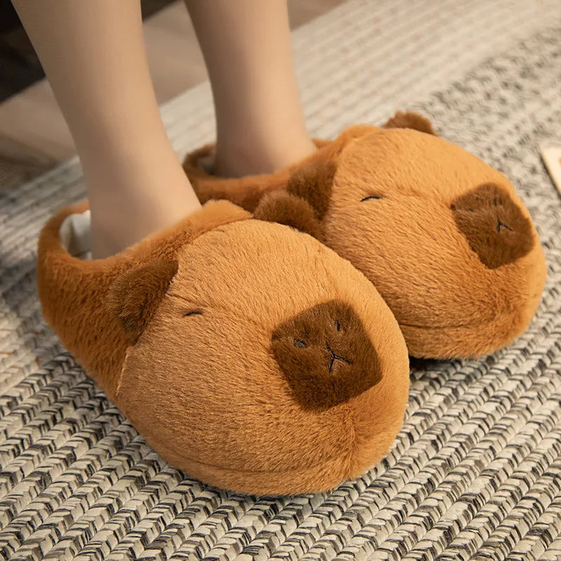 Capybara Plush Slipper Cute