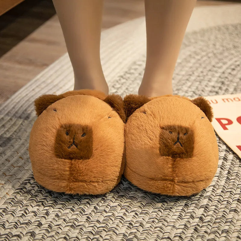 Capybara Plush Slipper Cute