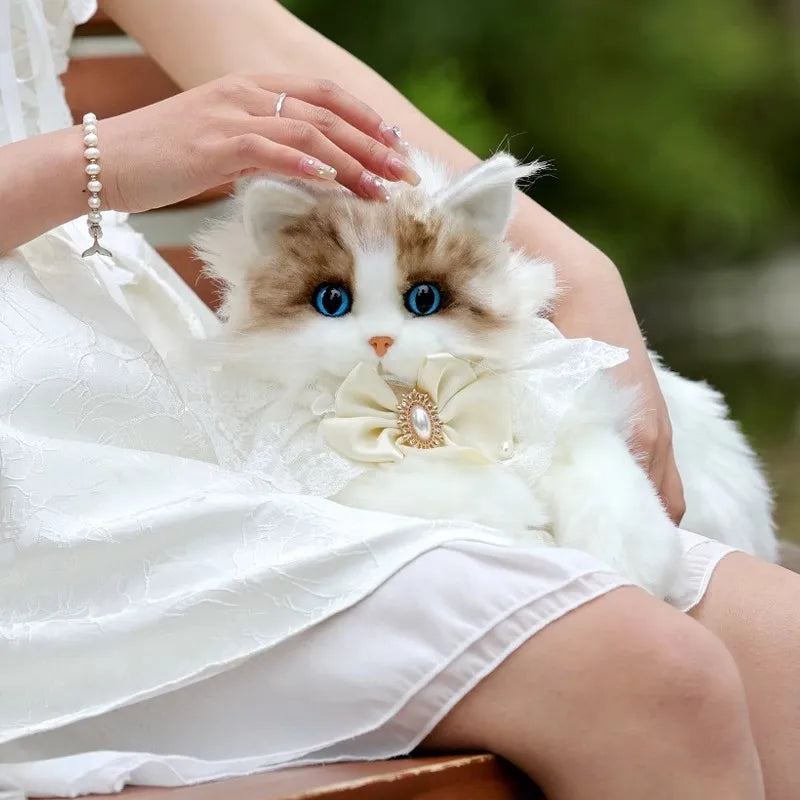 Cute Plush Cat Backpack