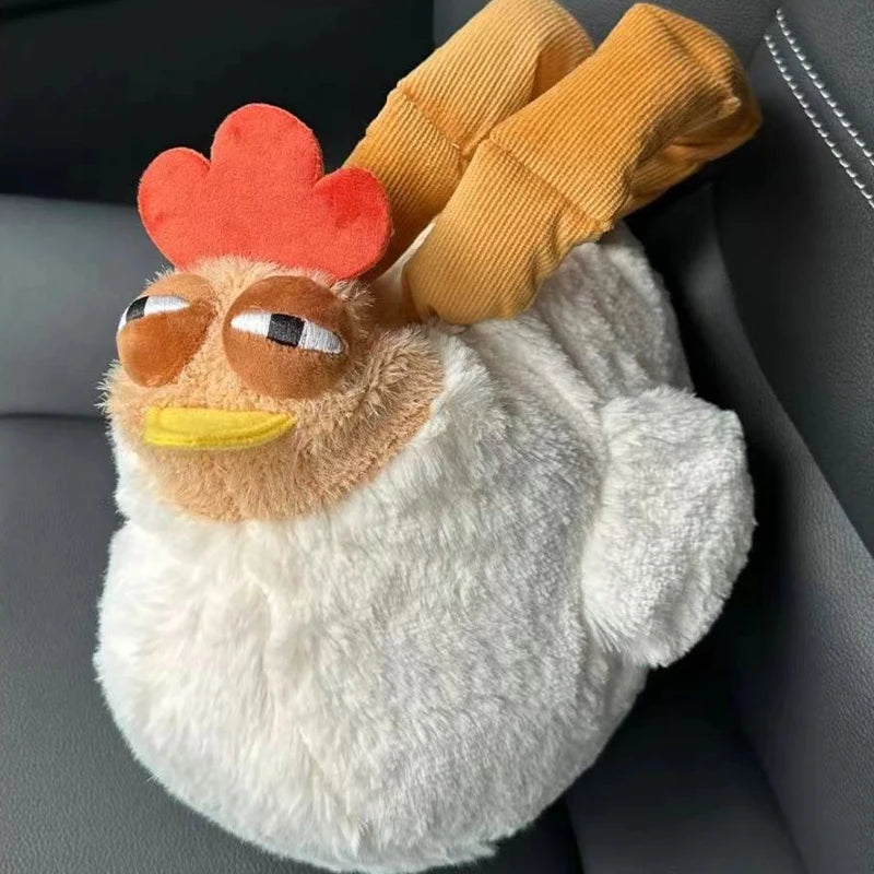 Big Rooster Plush Handbag – Cute & Functional