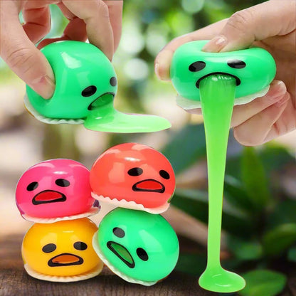 Squishy Egg Yolk Stress Ball – Funny Antistress Toy