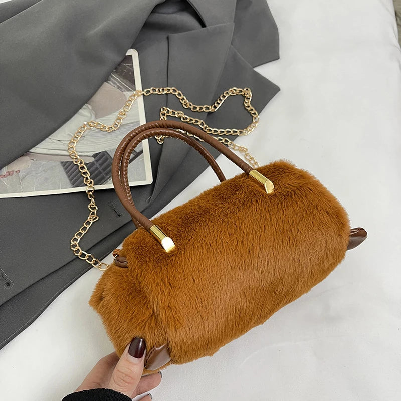 Capybara Kawaii Crossbody Plush Bag