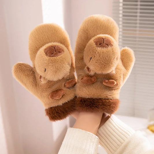 Capybara Plush Glove