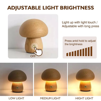 Mini Mushroom Night Light