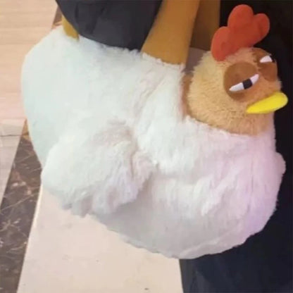 Big Rooster Plush Handbag – Cute & Functional