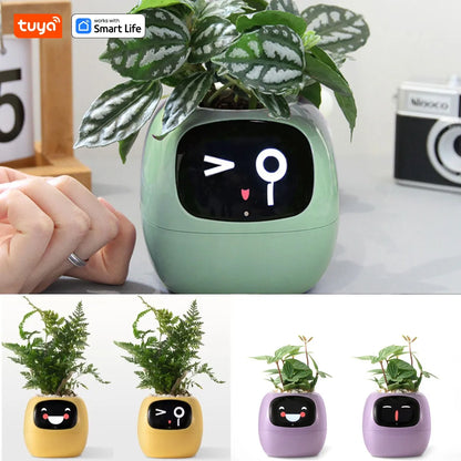 Tuya Ivy Smart Planter – AI-Powered Smart Plant with 49 Expressions