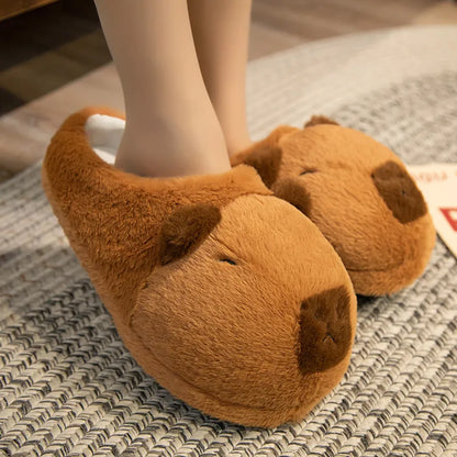 Capybara Plush Slipper Cute