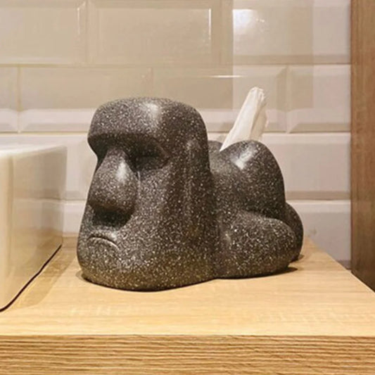 Moai Tissue Box Holder – Creative Decor